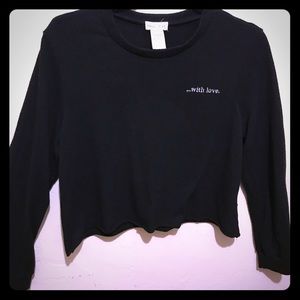 Full Tilt cropped sweater